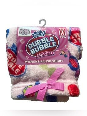 Dubble Bubble Women’s Plush Novelty Shorts